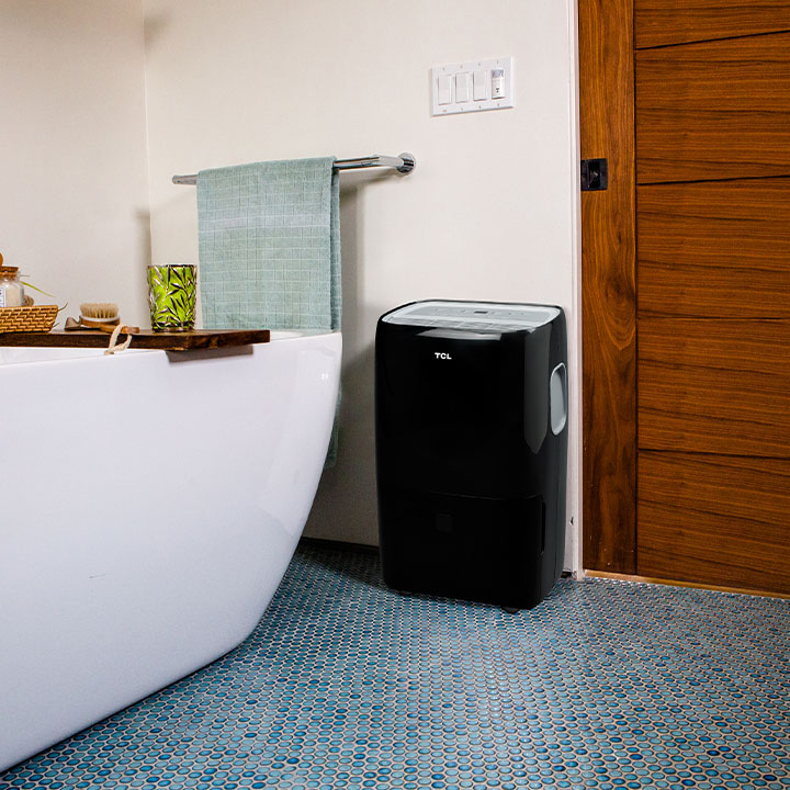 TCL 50 Pint Dehumidifier with Pump TDW50EP20B TCL USA